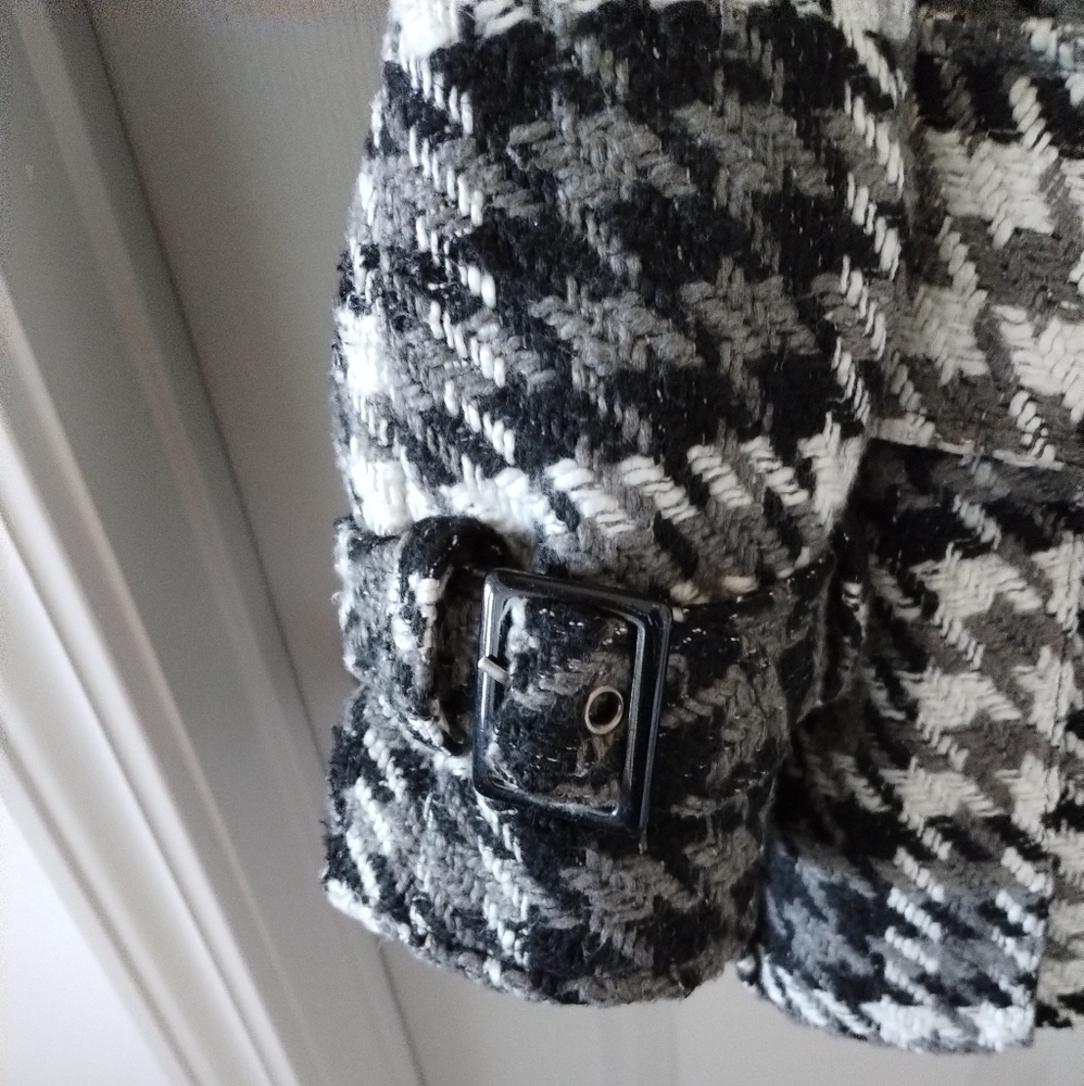 Houndstooth Coat Size XL NWOT - Picture 8 of 10